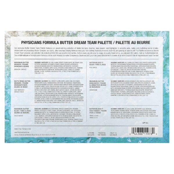 Physicians Formula - Paleta Facial Butter Dream Team 1 Paleta