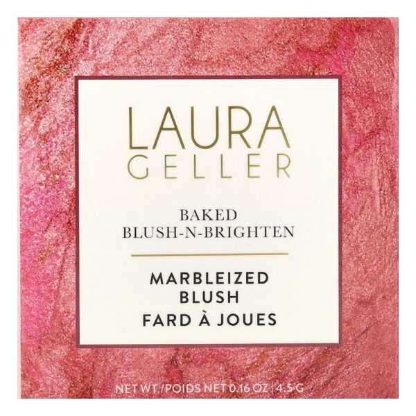 Laura Geller - Baked Blush-N-Brighten Blush Marmorizado 0018032B Creme de Manteiga Rosa 4 g
