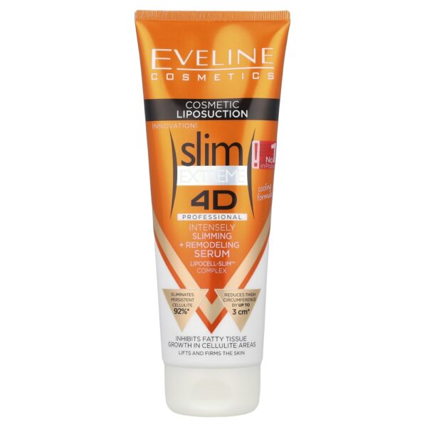Eveline Cosmetics - Slim Extreme 4D Sérum para Emagrecimento Intenso + Reconstrução 250 ml