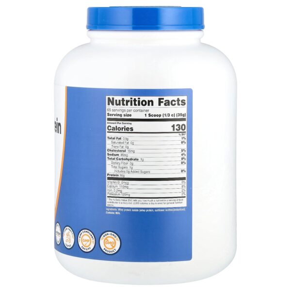 Nutricost - Isolado de Proteína Whey Sem Sabor 2,268 kg
