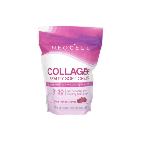 Collagen Beauty Ponche de Frutas 60 Cápsulas Mastigáveis - NeoCell