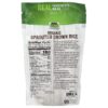 NOW Foods - Real Food Arroz Integral Germinado Orgânico Cru 454 g