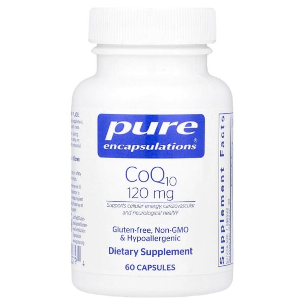 Pure Encapsulations - CoQ10 120 mg 60 Cápsulas
