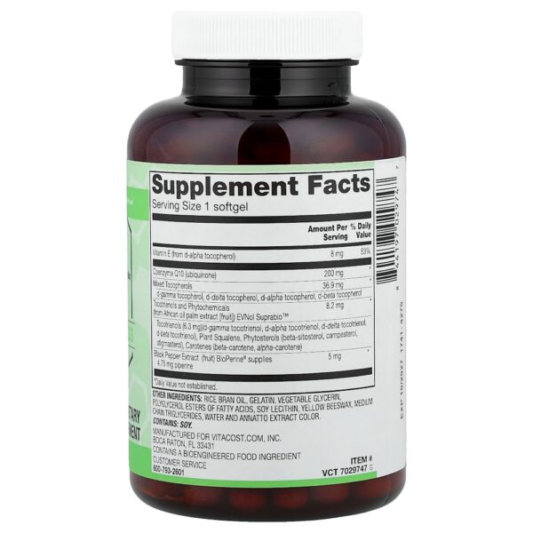 Vitacost - Synergy ToCoQ10 200 mg 240 Softgels