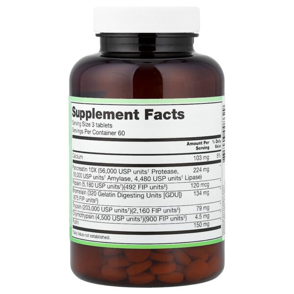 Vitacost - Synergy FlavenZym 180 Comprimidos com Revestimento Entérico