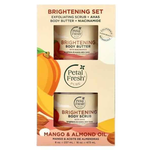 Petal Fresh - Conjunto Iluminador Manga e Óleo de Amêndoa Conjunto com 2 Unidades