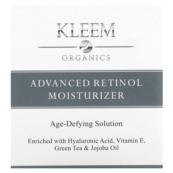 15-60.jpg Kleem Organics - Hidratante de Retinol Advanced Solução Antienvelhecimento 50 ml