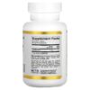 California Gold Nutrition - Ergotioneína 5 mg 90 Cápsulas Vegetais