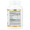 California Gold Nutrition - Complexo de Arroz com Levedura Vermelha e Arroz com levedura de Arroz Vermelho Orgânico Acetilcisteína Coenzima Q10 e Extrato de Cardo-mariano 120 Cápsulas Vegetais