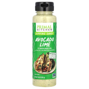Primal Kitchen - Molho Feito com Óleo de Abacate Abacate e Limão 283 g