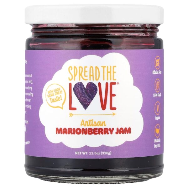 Spread The Love - Geleia Artesanal de Marionberry 326 g