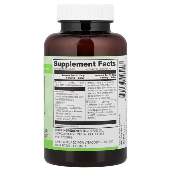 Vitacost - Synergy Superfórmula de Astaxantina 60 Cápsulas Líquidas