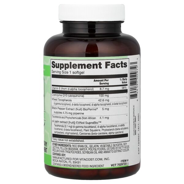 Vitacost - ToCoQ10 100 mg 240 Softgels