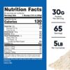 Nutricost - Isolado de Proteína Whey Sem Sabor 2,268 kg