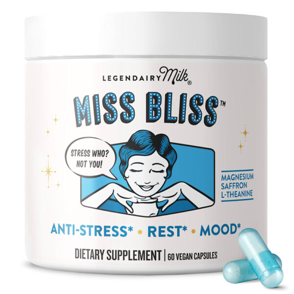 Legendairy Milk - Miss Bliss 60 Cápsulas Veganas
