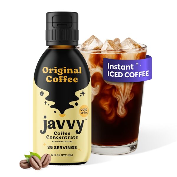 Javvy Coffee - Concentrado de Café com Adição de Cafeína Café Original 177 ml
