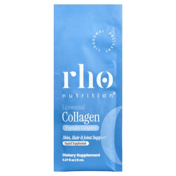 Rho Nutrition - Colágeno Lipossomal 30 Embalagens Líquidas 8 ml Cada