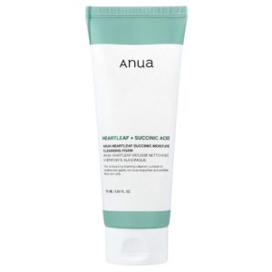 Anua - Espuma de Limpeza Succinic Moisture da Filodendro 150 ml