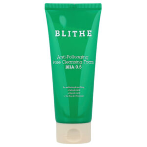 Blithe - Espuma Antipoluição para Limpeza dos Poros BHA 0,5 150 ml