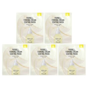 Parnell - Bakuchiol Retinol Inhame Selvagem Creme Firmador e Máscara de Beleza para Revestimento 5 Folhas 20 g Cada