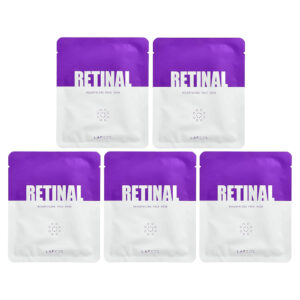 Lapcos - Máscara Facial de Beleza para Retexturização da Retina 5 Folhas 30 g Cada