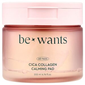 Bewants - Disco de Algodão Calmante Cica Collagen 60 Discos 200 ml