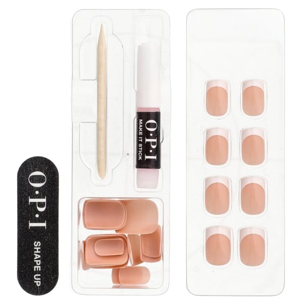 OPI - Unhas Autocolantes Instantâneas On Point Comprimento Curto Cor: Fluent In French Kit com 27 Produtos