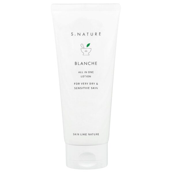 S.NATURE - Blanche All in One Lotion Para Pele Muito Seca e Sensível 200 ml