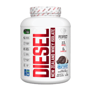 PERFECT Sports - Diesel Isolado de Whey da Nova Zelândia Biscoitos e Creme 2,27 kg