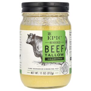Epic Bar - Sebo Bovino de Gado Criado no Pasto 312 g