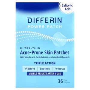 18-146.jpg Differin - Power Patch Adesivos Ultrafinos para Pele Propensa a Acne 36 Adesivos Transparentes
