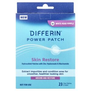 18-163.jpg Differin - Power Patch Skin Restore 23 Adesivos Transparentes
