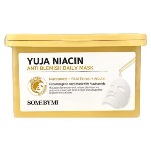 SOME BY MI - Yuja Niacin Máscara de Beleza Diária Antimanchas 30 Máscaras 370 ml
