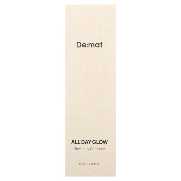 De:maf - All Day Glow Gel de Limpeza de Arroz 100 ml