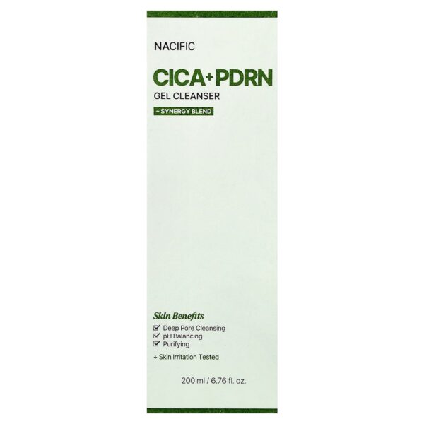Nacific - Cica + Gel de Limpeza PDRN 200 ml