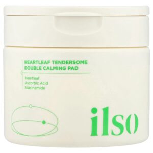 ilso - Absorvente Calmante Duplo Heartleaf Tendersome 60 Unidades