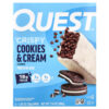 Quest Nutrition - Barra de Proteína Cookies Crocantes e Creme 4 Barras 52 g Cada