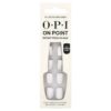 OPI - Unhas Autocolantes Instantâneas On Point Comprimento Curto Cor: All Ice on Alpine Snow Kit com 27 unidades