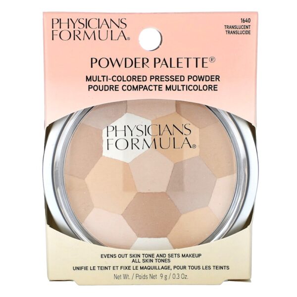 18-322.jpg Physicians Formula - Paleta de Pó Pó Prensado Multicolorido Translúcido 1640 9 g