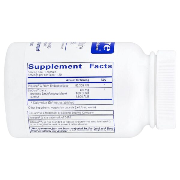 Pure Encapsulations - Gluten/Dairy Digest 120 Capsules