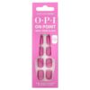 OPI - Unhas Autocolantes Instantâneas On Point Comprimento Curto Cor: Lucky Lucky Lavender Kit com 27 Unidades