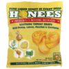 Honees - Gotas Calmantes para a Garganta com Mel Limão Mentol e Eucalipto 20 Unidades 100 g