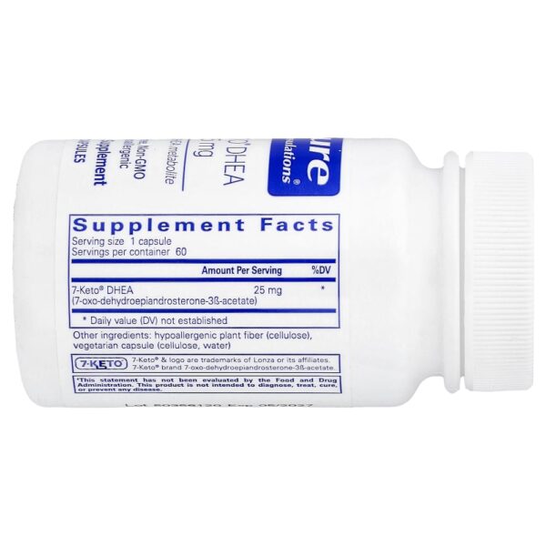18-362.jpg Pure Encapsulations - 7-Keto DHEA 25 mg 60 Capsules