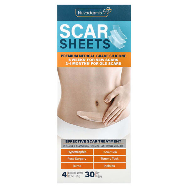 18-45.jpg Nuvadermis - Lenços para Scar Tom de Pele Claro 4 Lenços Reutilizáveis