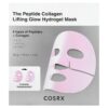 CosRx - Máscara de Beleza de Hidrogel de Lifting de Colágeno e Peptídeos 3 Máscaras 34 g Cada