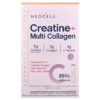 NeoCell - Advanced Solutions Creatine + Multi Collagen Unflavored 20 Stick Packs (9.5 g) cada