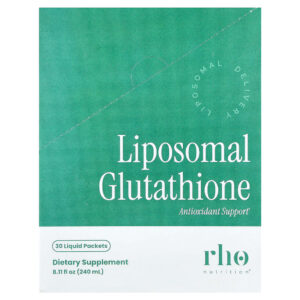 Rho Nutrition - Glutationa Lipossomal 30 Embalagens Líquidas 8 ml Cada