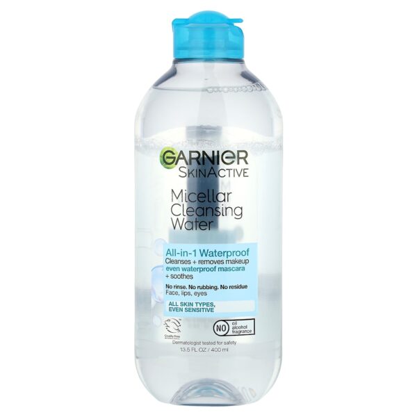 Garnier - SkinActive Água Micelar Desintoxicante Todos os Tipos de Pele Até mesmo Peles Sensíveis 400 ml