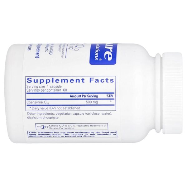 Pure Encapsulations - CoQ10 500 mg 60 Cápsulas