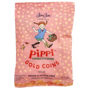 BonBon - Pipi Meia Longa Moedas de Ouro Azeda 120 g
